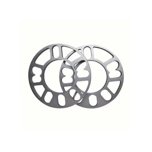 Distantier jante auto universal aluminiu 5 mm diametru 150 mm gaura centrala 75 mm