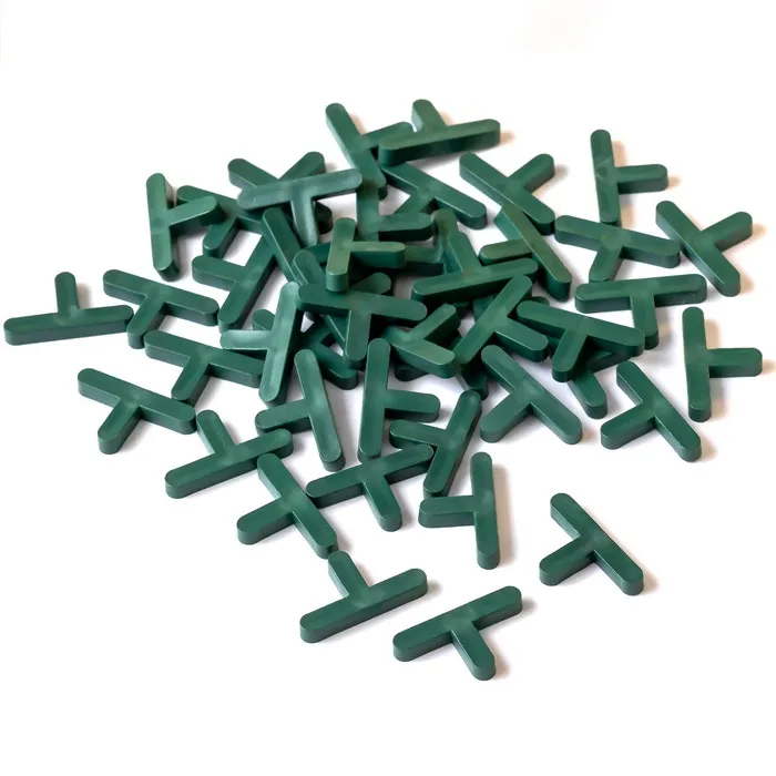Distantiere T pentru placi ceramice, rost 4 mm, set 100 bucati