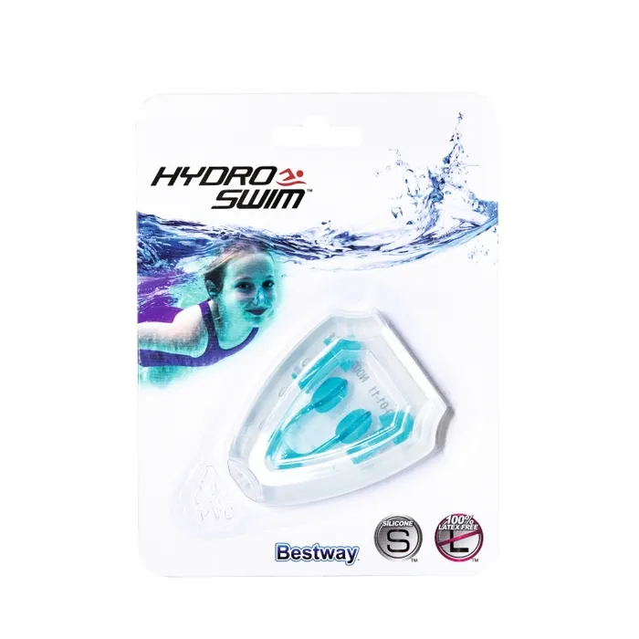 Dopuri urechi + clips nas pentru inot Bestway 26032, PVC — imaginea 5