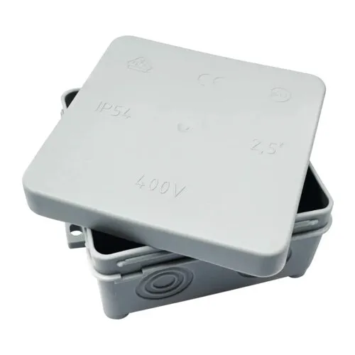 Doza aplicata pentru legaturi Blass Elektro 100x100x40 mm IP54 gri, pachet 10 bucati