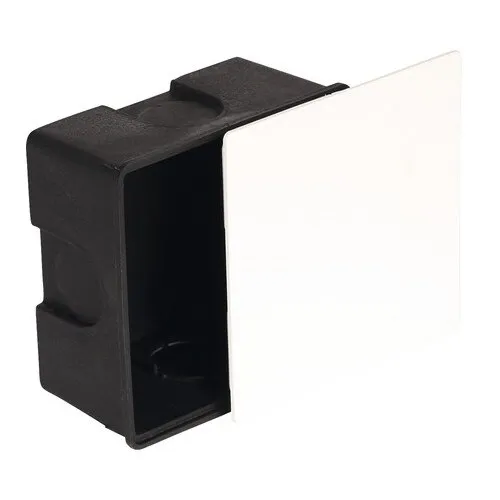 Doza ingropata pentru legaturi 100x100mm, interior, negru, 1 bucata