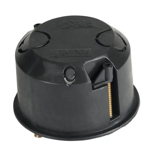 Doza simpla gipscarton electrice, neagra, 65x45mm, set 1 bucata