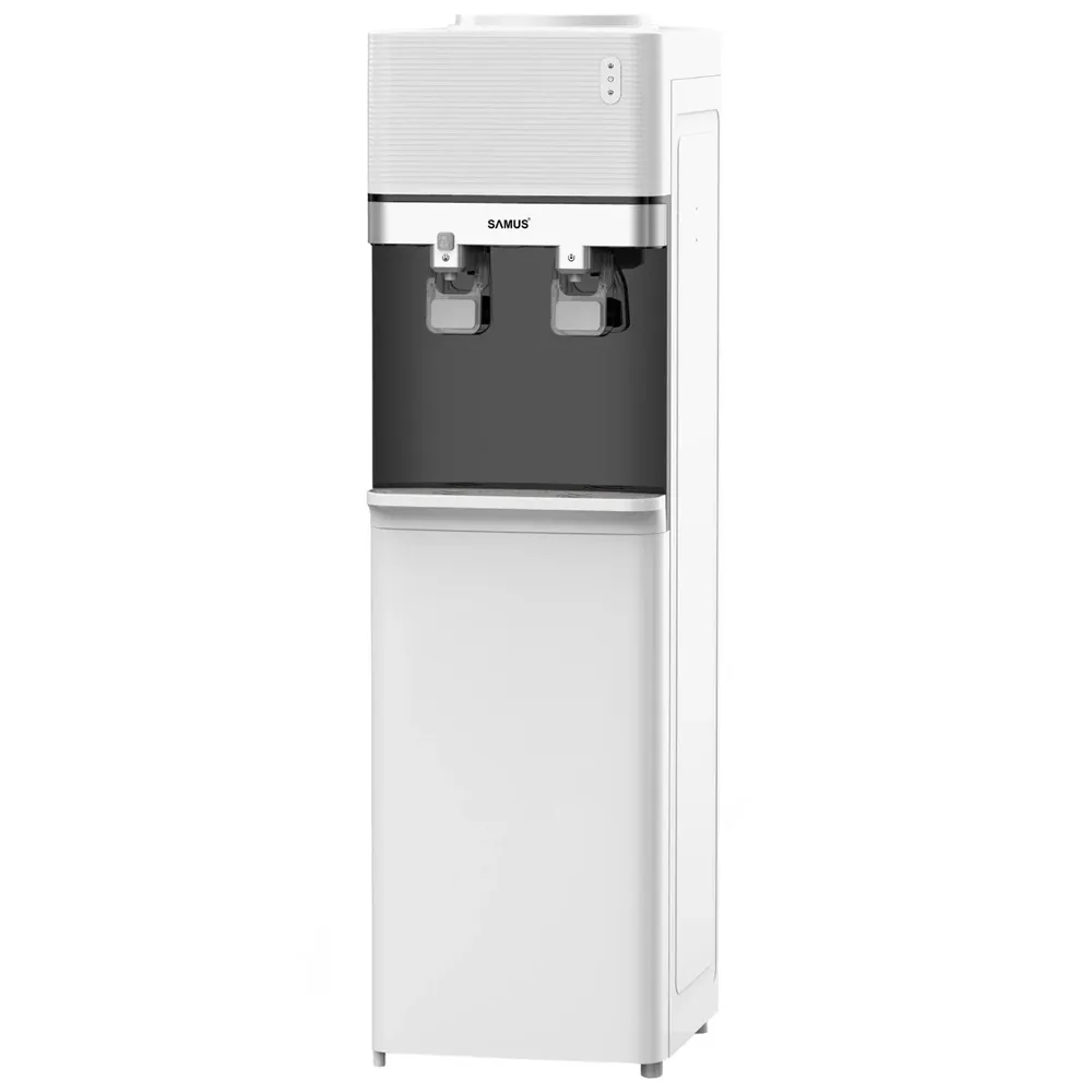 Dozator apa Samus WDST-251CW, putere incalzire 500 W, putere racire 85 W, compresor pentru racire, siguranta copii, alb
