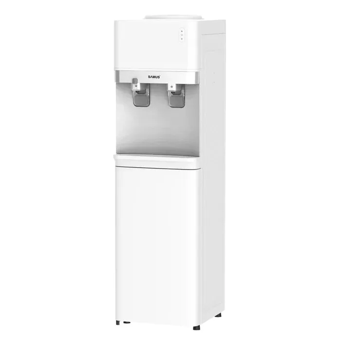 Dozator apa Samus WDST-252CWS, putere incalzire 500 W, putere racire 85 W, compresor pentru racire, siguranta copii, alb