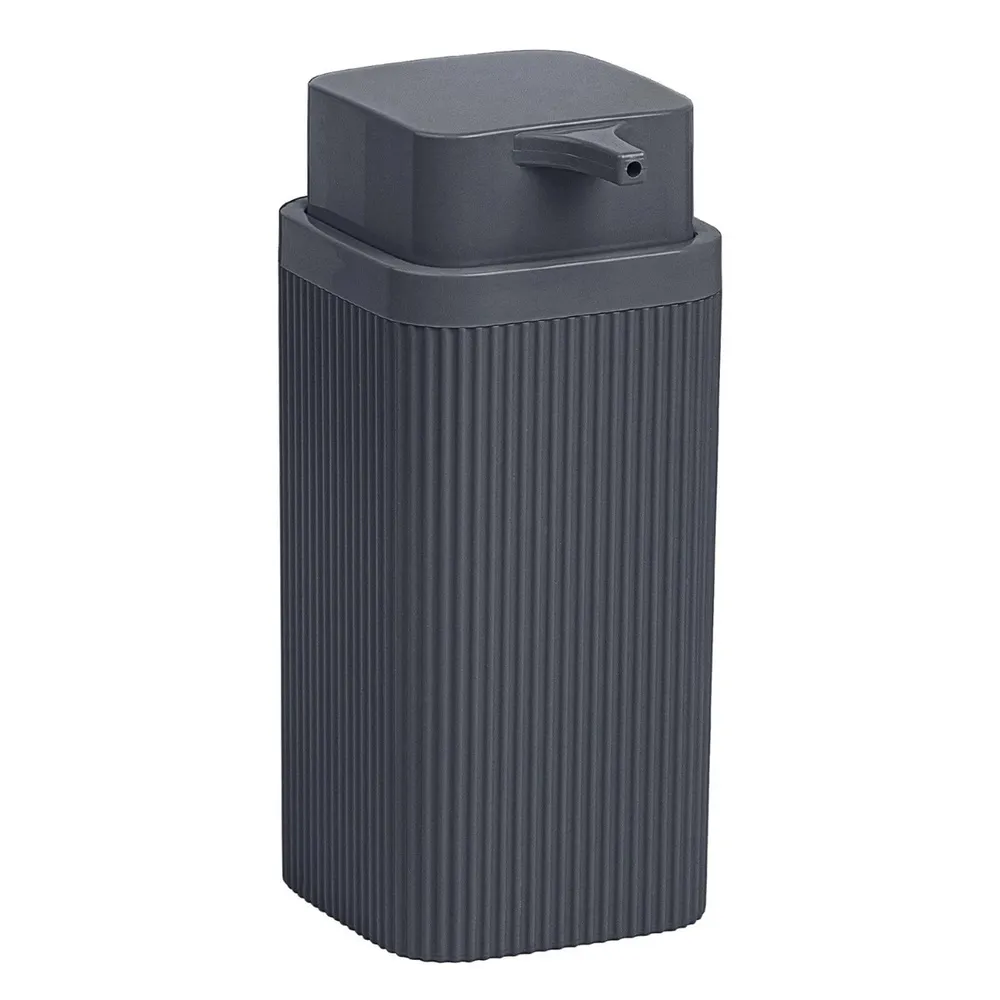 Dozator sapun lichid Okyanus Home Stella OKY-463, 0.4 L, polistiren, antracit