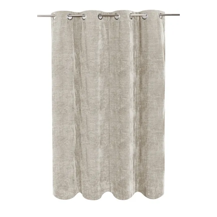 Draperie Caressa, Odeon, poliester, maro taupe, semiopac, 135 x 240 cm
