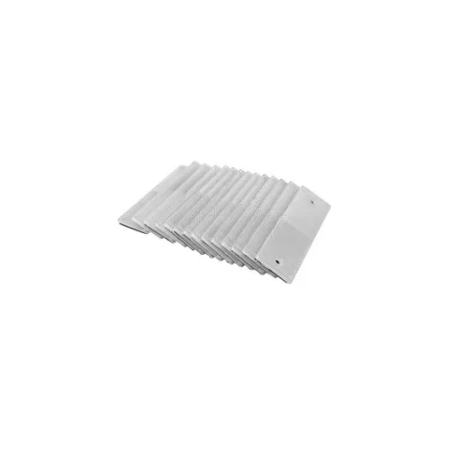 Dreptunghi reflector alb 5x15cm auto universal — imaginea 4