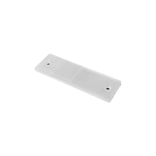 Dreptunghi reflector alb 5x15cm auto universal — imaginea 2