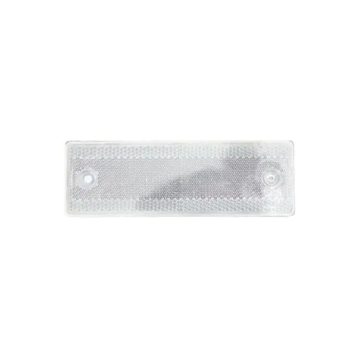 Dreptunghi reflectorizant alb 5cm x 15cm