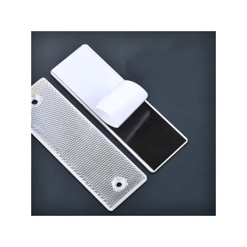 Dreptunghi reflectorizant alb 5cm x 15cm — imaginea 6