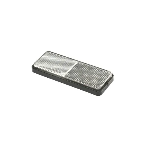 Dreptunghi reflectorizant cu adeziv alb fata 90x32mm — imaginea 3