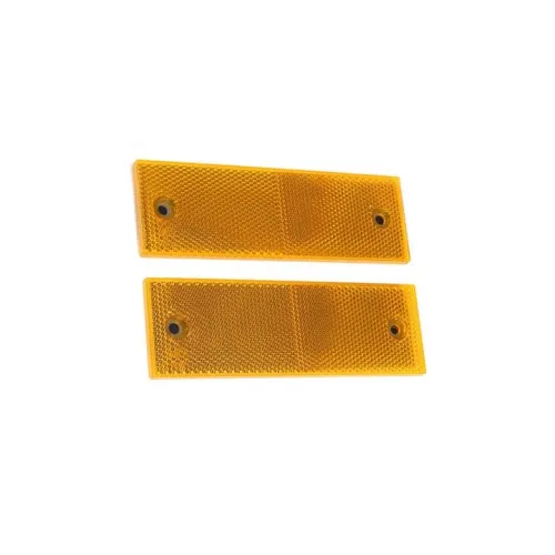 Dreptunghi reflectorizant culoare Galbena 5cmx15cm — imaginea 3