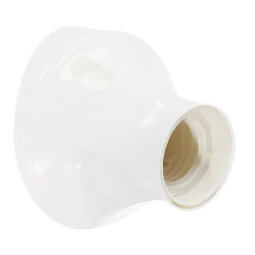 Dulie plastic de perete E27 alb