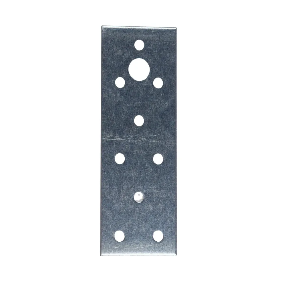 Element de imbinare plat, tabla otel zincat, 40x120mm