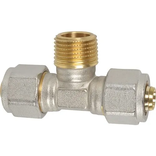 Element T/Teu pentru teava PexAl 16x1/2"FEx16mm