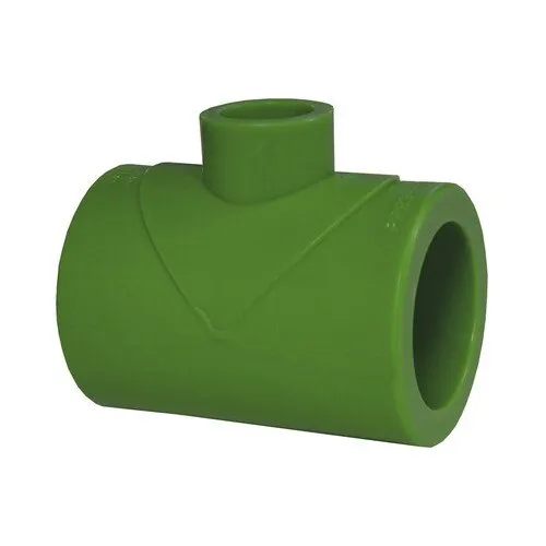 Element T/Teu redus PPR verde 25x20x25