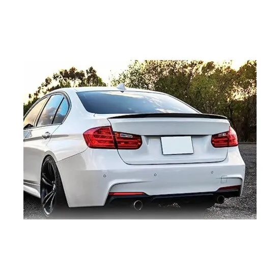 Eleron portbagaj auto BMW Seria 3 F30 F80 2012-2018 negru piano black