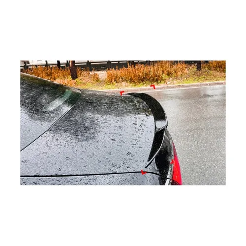 Eleron portbagaj auto universal tip Batman 115cm negru tuning — imaginea 2