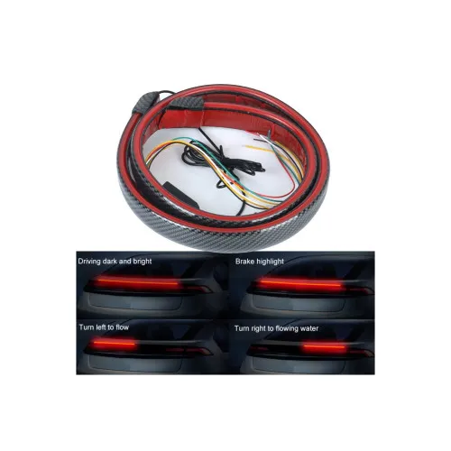 Eleron portbagaj luneta cu LED carbon 1.2m 12V — imaginea 7