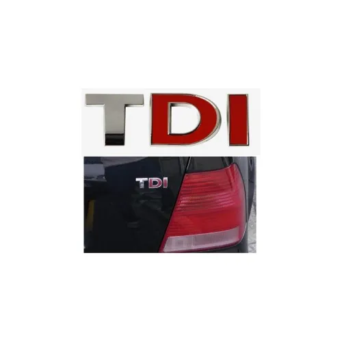 Emblema TDI cu doua litere rosii — imaginea 2
