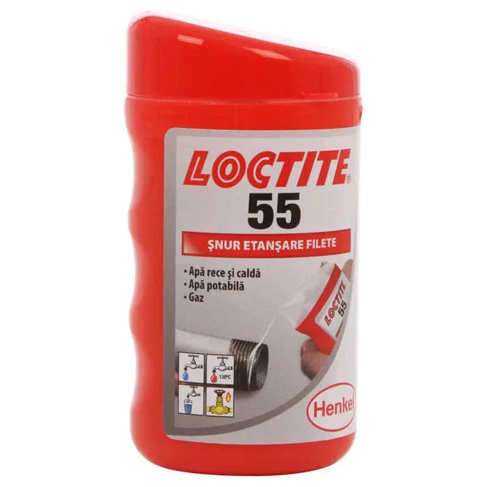 Etansant snur filete Loctite 55, 160 ml