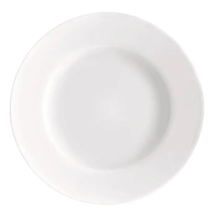 Farfurie adanca Toledo Bormioli, opal, alb, 24 cm