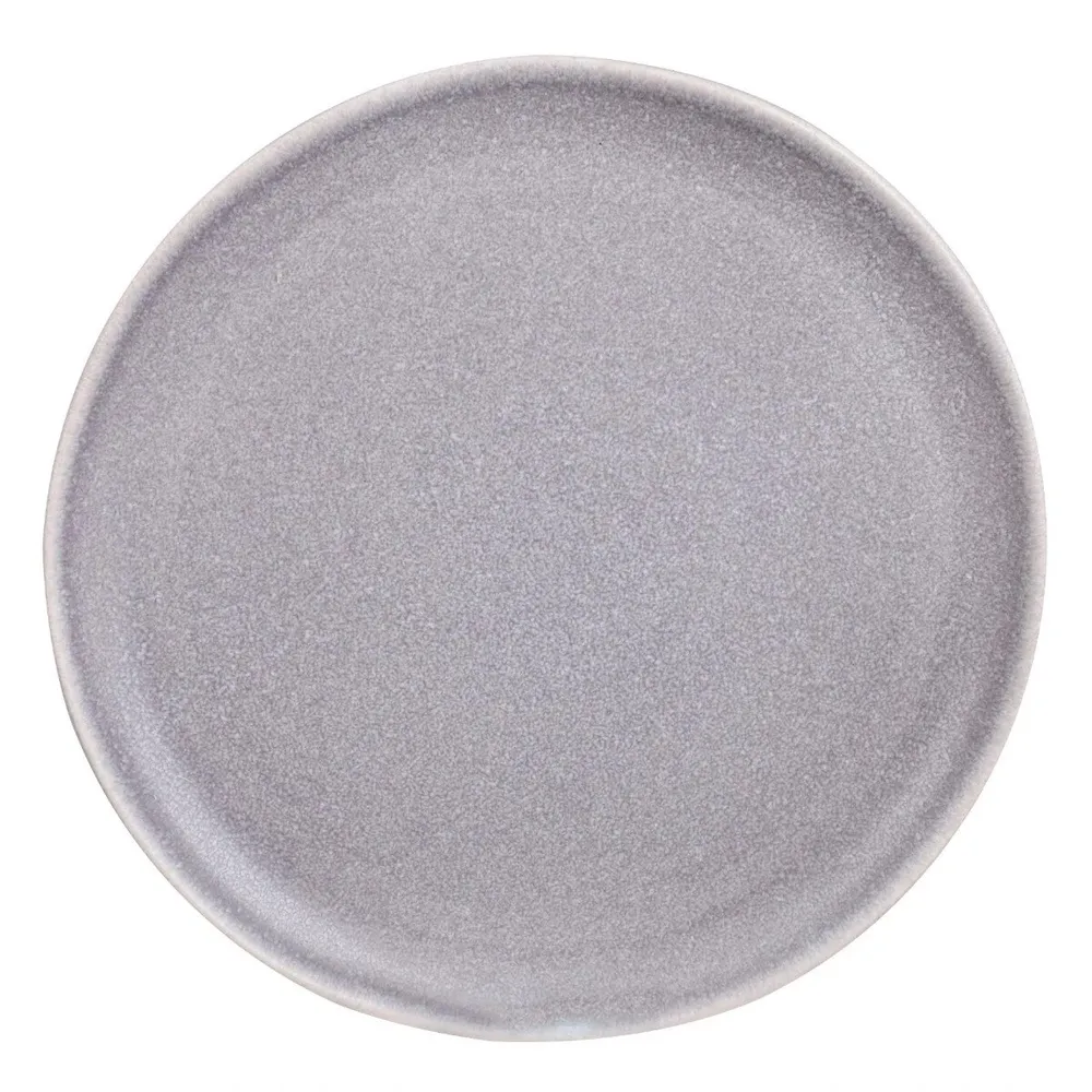 Farfurie intinsa D4112A, portelan, gri, 20 cm