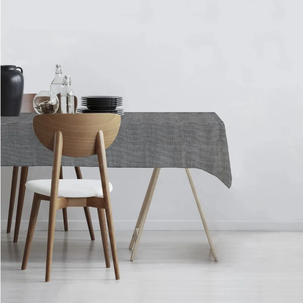 Fata de masa impermeabila Gemitex 75614002, PVC, gri, latime 140 cm