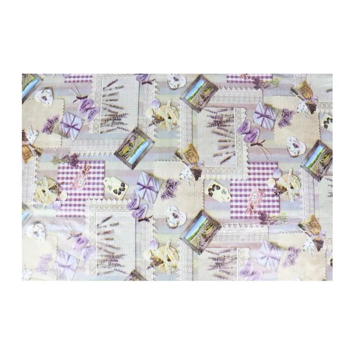 Fata de masa impermeabila la rola 20 m, Lavender W0392, PVC, latime 140 cm