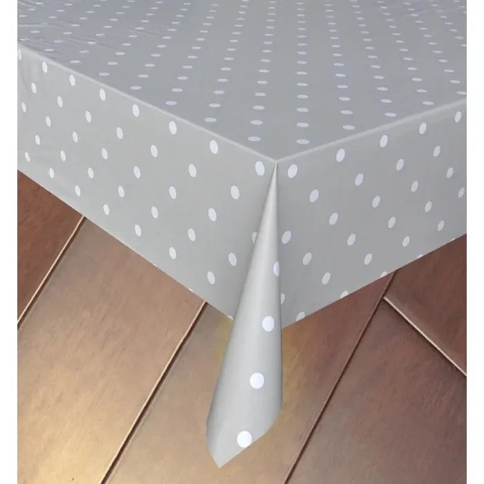 Fata de masa impermeabila la rola, Dots A387E, PVC, buline, latime 140 cm