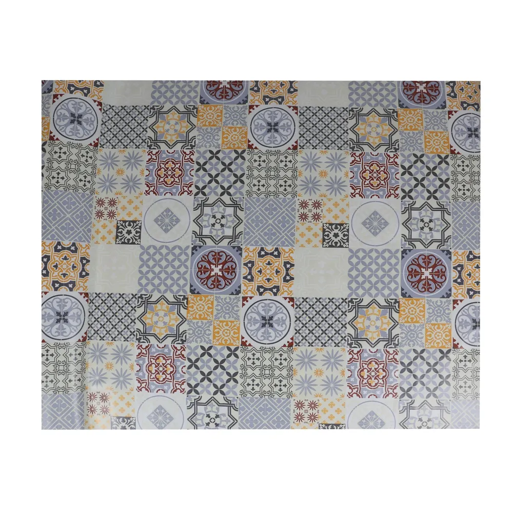 Fata de masa impermeabila Mosaic W0011-2, PVC, latime 140 cm