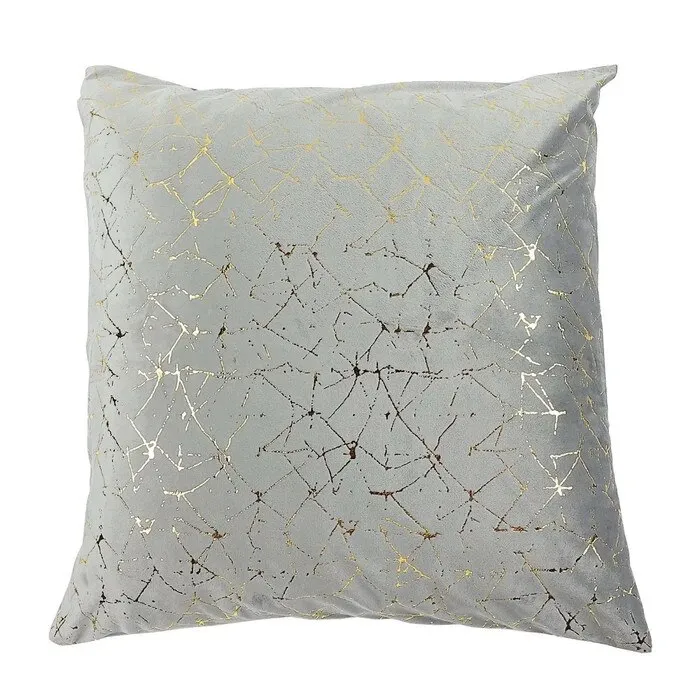 Fata de perna 02, poliester, gri, 50 x 50 cm, set 2 bucati