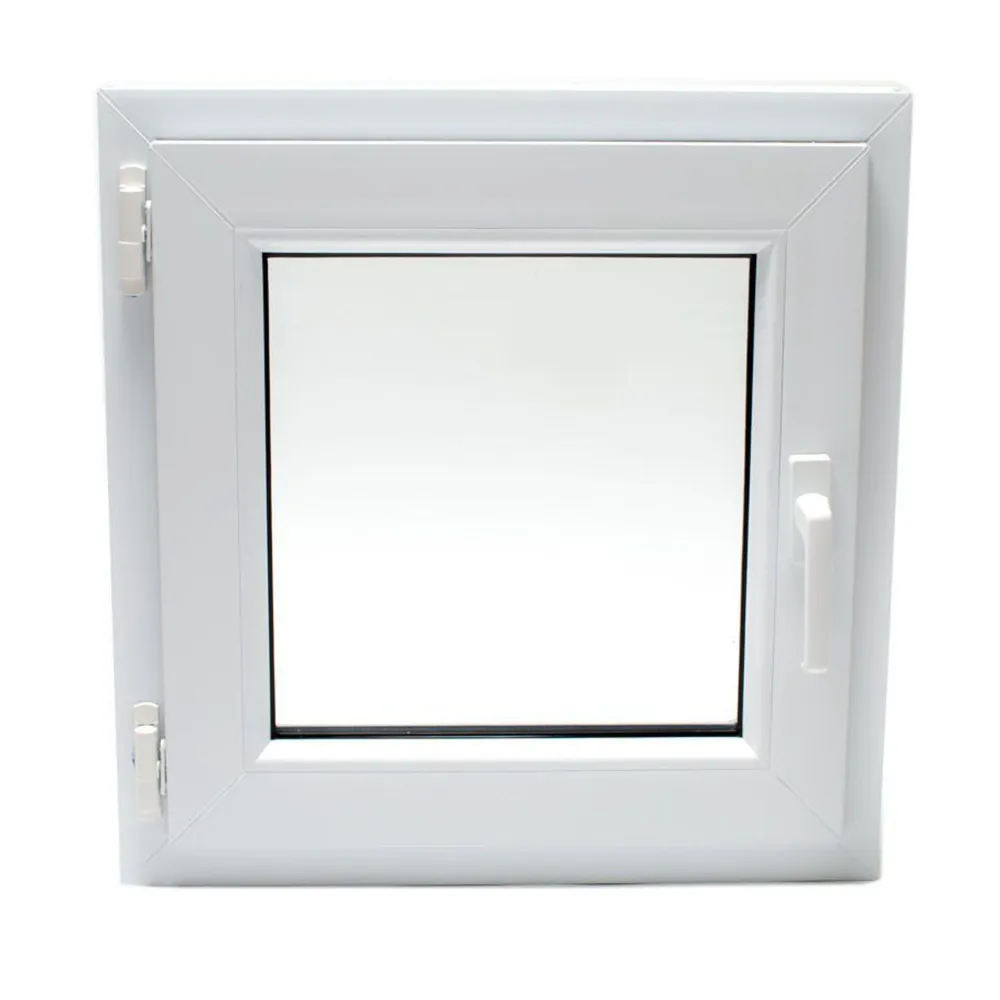 Fereastra PVC termopan, 4 camere, 56 x 56 cm, deschidere simpla, stanga, alba