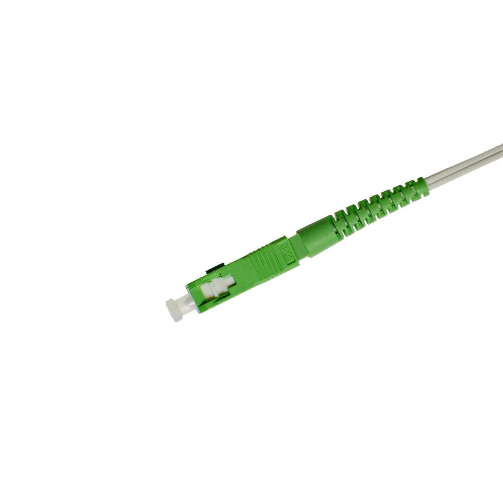 Fibra optica Lexman, SC/APC, 3 m, cauciuc, verde