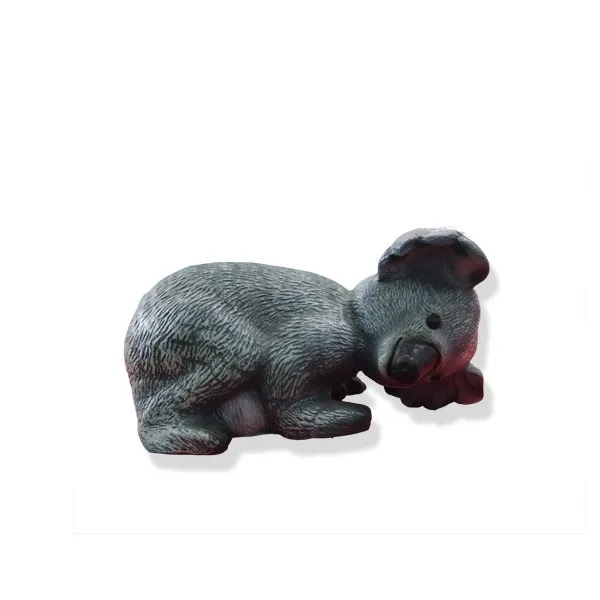 Figurina koala 2 1311100, din PVC, decoratiune gradina, H 18 cm