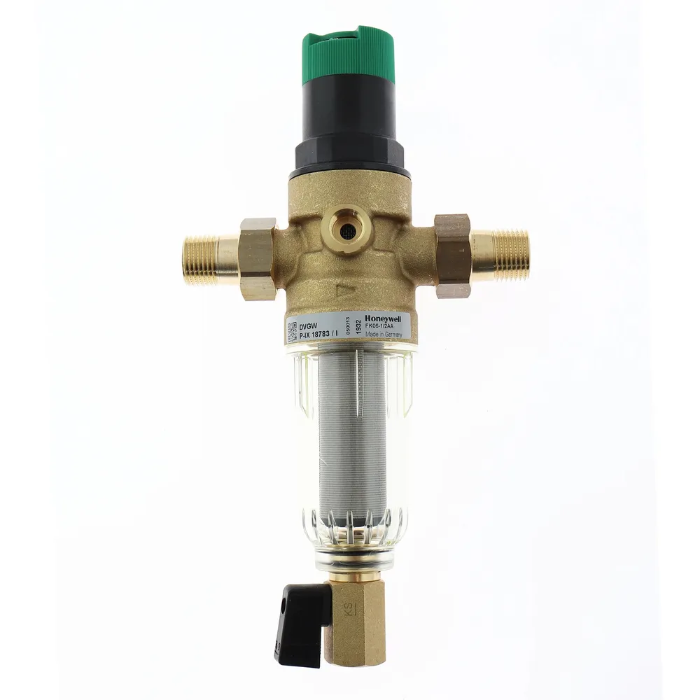 Filtru apa, cu reductor de presiune, FK06 - 3/4AA, Resideo Braukmann, 3/4"