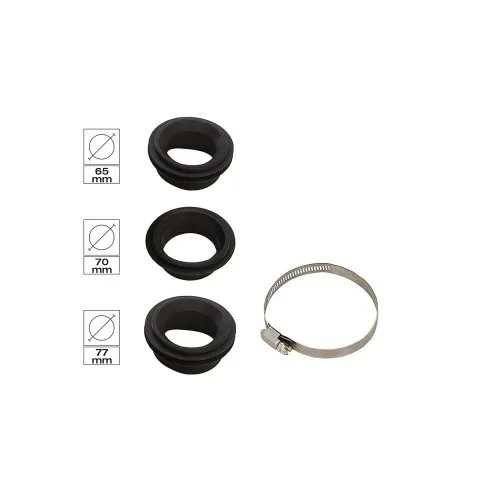 Filtru de aer sport universal 76mm Carbon FLEX — imaginea 6