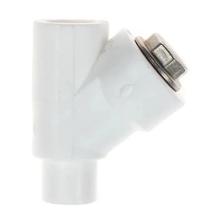 Filtru Y PPR, D 32 mm, filet interior - exterior, alb