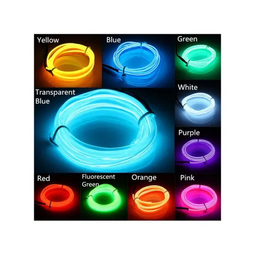 Fir cu neon PREMIUM 12V lungime 1 metru