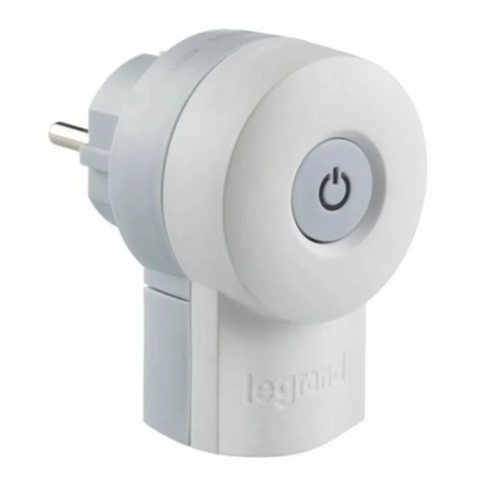 Fisa cu intrerupator si lumina de control Legrand 050409, 16A, contact de protectie