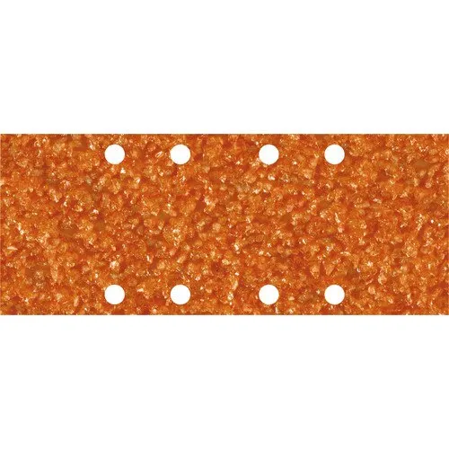 Foi abrazive Wolfcraft 93x230 mm, granulatie 40, pachet 5 bucati, perforatii pe lateral