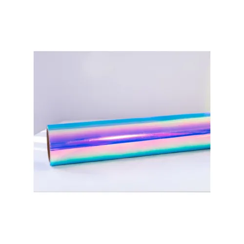 Folie auto Alb-Roz reflectiva 1.35mx1m