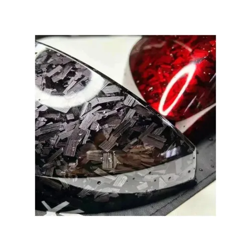 Folie auto autocolant PET Premium carbon forjat lucios cu tehnologie anti-bule 1.52m x 16m — imaginea 2