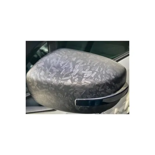 Folie auto autocolant PET Premium carbon forjat mat cu tehnologie anti-bule 1.52m x 1m — imaginea 3