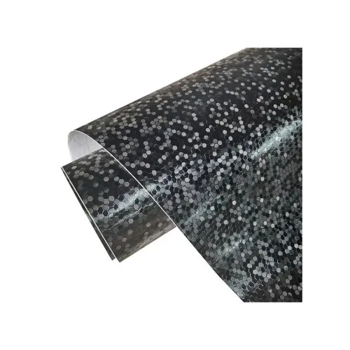 Folie auto Honeycomb Premium negru pentru colantare 1m x 1.5m