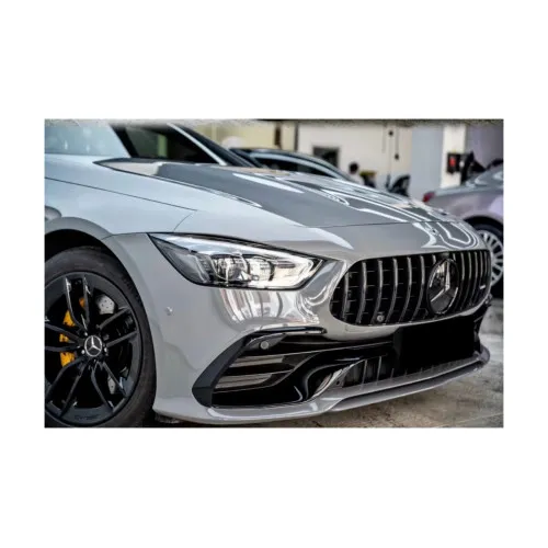 Folie auto PET Premium gri lucios pentru colantare caroserie cu tehnologie anti-bule 16m x 1.52m — imaginea 3