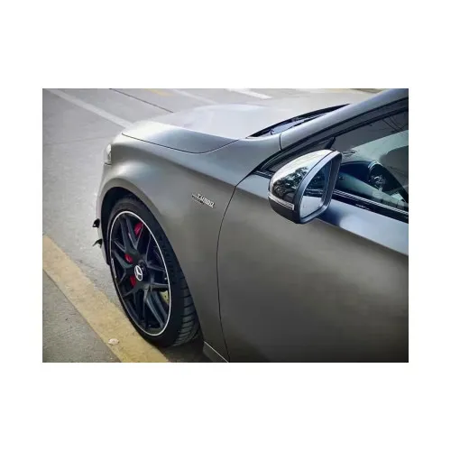 Folie auto PET Premium gri mat AMG Selenite pentru colantare caroserie cu tehnologie anti-bule 16m x 1.52m — imaginea 2