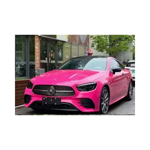 Folie auto PET Premium magenta lucios pentru colantare caroserie cu tehnologie anti-bule 18m x 1.52m — imaginea 2
