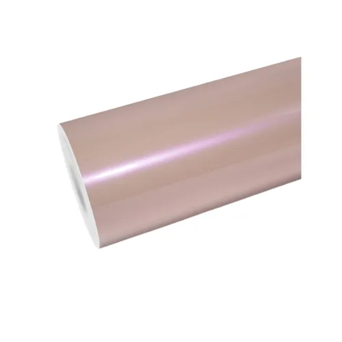 Folie auto PET Premium roz Phantom Sakura pentru colantare caroserie cu tehnologie anti-bule 16m x 1.52m