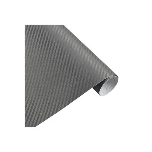 Folie carbon 3D gri antracit pentru colantare auto 1.27m x 28m